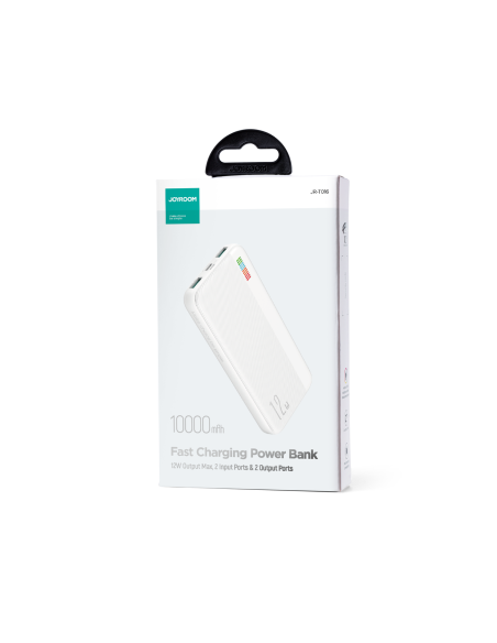 Powerbank 10000mAh Dazzling Series 12W balta Powerbank 10000mAh Dazzling Series 12W balta
