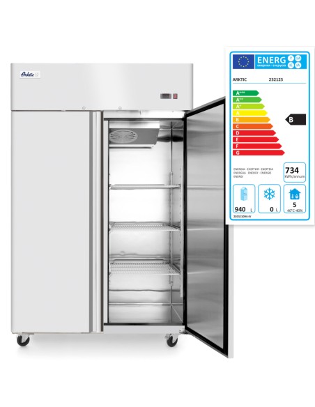 2 durų šaldytuvas Profi Line GN2/1 1300 L - Hendi 232125 2 durų šaldytuvas Profi Line GN2/1 1300 L - Hendi 232125