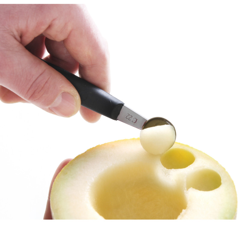 Dvigubas dekoratyvinis peilis nerūdijančio plieno rutuliams - Hendi 856000