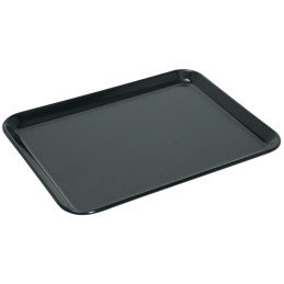 Melamino maisto vitrinos padėklas 350x240x17mm juodas - Hendi 569207