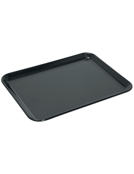 Melamino maisto vitrinos padėklas 350x240x17mm juodas - Hendi 569207