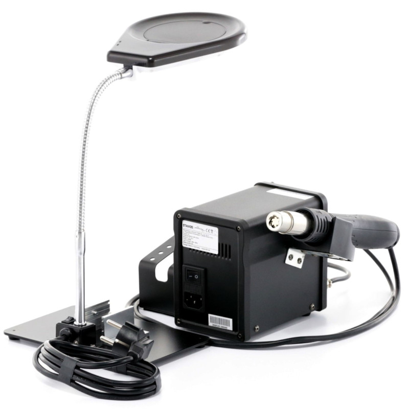 HOT AIR 70W LCD lituoklis S-LS-45 S - RINKINYS 21vnt.