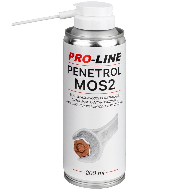 Stipriai įsiskverbiantis rūdžių valiklis PENETROL MoS2 PRO-LINE purškiklis 200ml Stipriai įsiskverbiantis rūdžių valiklis PENETROL MoS2 PRO-LINE purškiklis 200ml