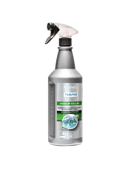 Oro gaiviklis kvapams neutralizuoti CLINEX Nano Protect Silver Odor Killer - Fresh 1L Oro gaiviklis kvapams neutralizuoti CLINEX Nano Protect Silver Odor Killer - Fresh 1L