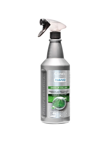 Oro gaiviklis kvapams neutralizuoti CLINEX Nano Protect Silver Odor Killer - Green Tea 1L Oro gaiviklis kvapams neutralizuoti CLINEX Nano Protect Silver Odor Killer - Green Tea 1L