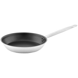 Plieninė keptuvė su nepridegančiu paviršiumi dujų indukcijai 20 cm 28 cm - 2 vnt