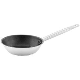 Plieninė keptuvė su nepridegančiu paviršiumi dujų indukcijai 20 cm 28 cm - 2 vnt