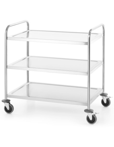 Mobilus maitinimo vežimėlis su 3 lentynomis iki 100 kg Kitchen Line - Hendi 813256 Mobilus maitinimo vežimėlis su 3 lentynomis iki 100 kg Kitchen Line - Hendi 813256
