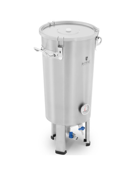 Konteinerių fermentacijos katilas nerūdijančio plieno alaus fermentatorius 20L Konteinerių fermentacijos katilas nerūdijančio plieno alaus fermentatorius 20L