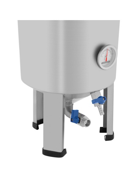 Konteinerių fermentacijos katilas nerūdijančio plieno alaus fermentatorius 20L Konteinerių fermentacijos katilas nerūdijančio plieno alaus fermentatorius 20L