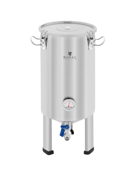 Konteinerių fermentacijos katilas nerūdijančio plieno alaus fermentatorius 20L Konteinerių fermentacijos katilas nerūdijančio plieno alaus fermentatorius 20L