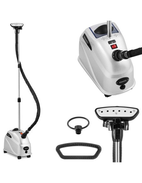 Garų stotis garintuvas garintuvas drabužiams lyginti su stovu 1750 W 2,33 l Garų stotis garintuvas garintuvas drabužiams lyginti su stovu 1750 W 2,33 l
