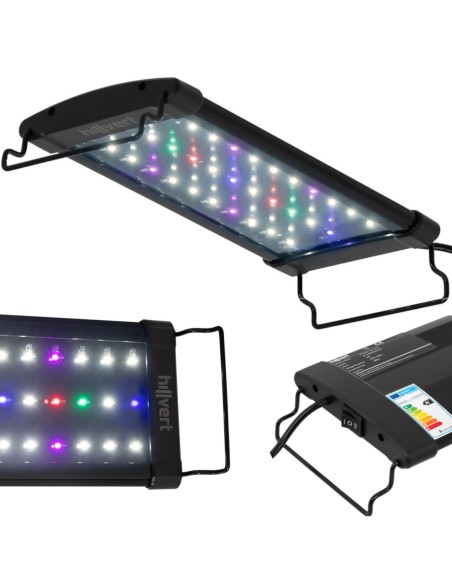 Akvariumo augalų augimo LED lempa viso spektro 33 šviesos diodai 30 cm 6 W Akvariumo augalų augimo LED lempa viso spektro 33 šviesos diodai 30 cm 6 W