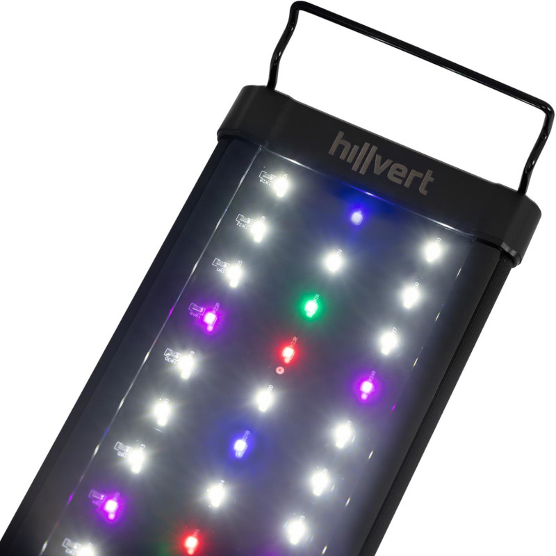 Akvariumo augalų augimo LED lempa viso spektro 33 šviesos diodai 30 cm 6 W