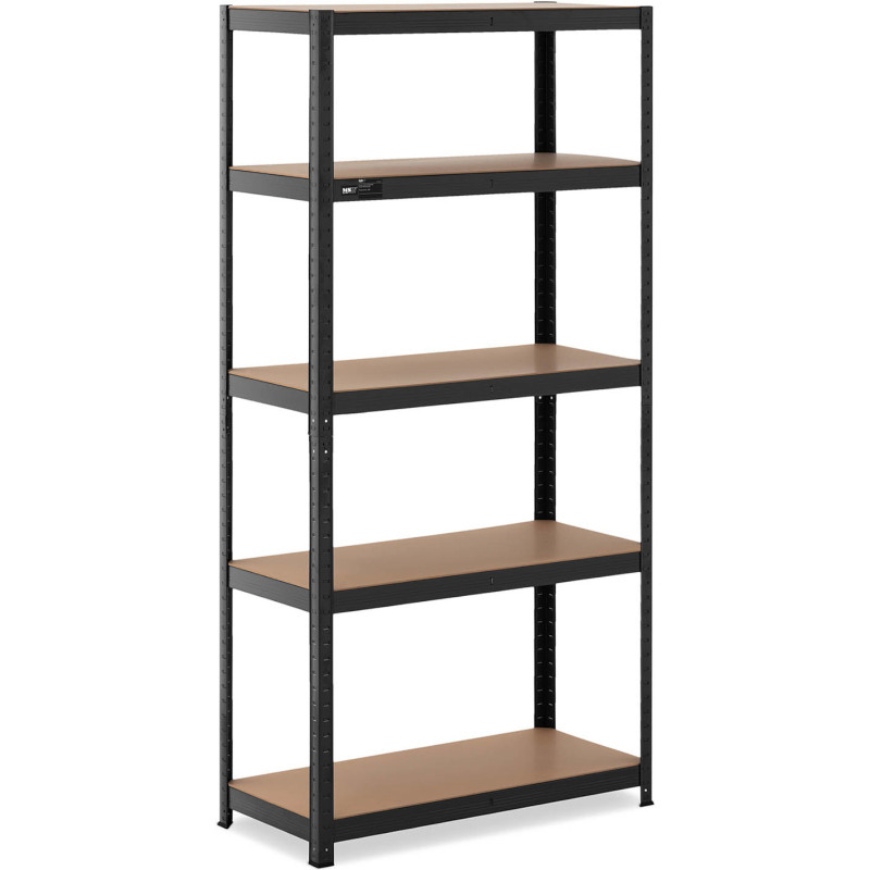 Metalinė laikymo lentyna 5 lentynos 875 kg 90 x 40 x 180 cm ledo mėlyna