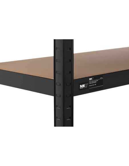 Metalinė laikymo lentyna 5 lentynos 875 kg 90 x 40 x 180 cm ledo mėlyna