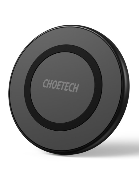 Qi 10W belaidis įkroviklis + USB laidas - micro USB juodas