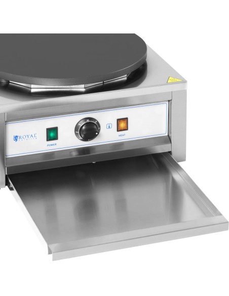Apvalus blynų kepimo aparatas elektrinis sk. 40cm 0-300C 3000W Apvalus blynų kepimo aparatas elektrinis sk. 40cm 0-300C 3000W