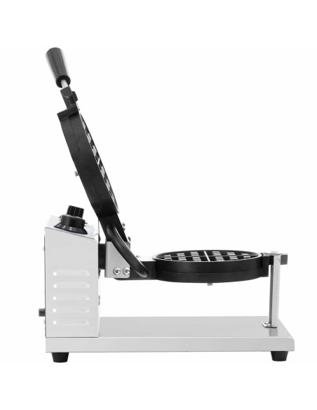 Apvali vaflinė keptuvė ketvirčiams vafliams sk. 17cm 1200W Apvali vaflinė keptuvė ketvirčiams vafliams sk. 17cm 1200W