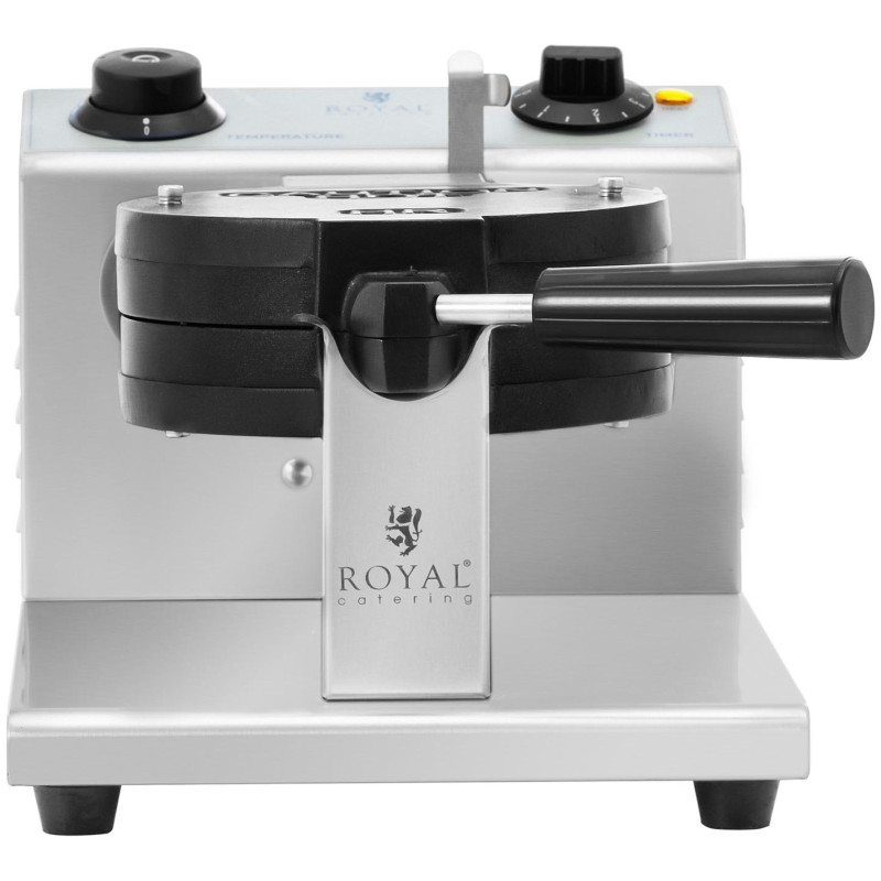 Apvali vaflinė keptuvė ketvirčiams vafliams sk. 17cm 1200W