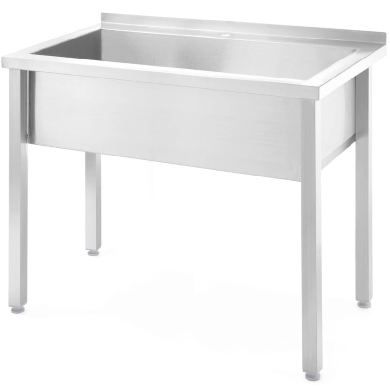 Vienos kameros gastronominė baseino kriauklė Budget Line STAL 1000 x 600 x 850 cm - Hendi 816714 Vienos kameros gastronominė baseino kriauklė Budget Line STAL 1000 x 600 x 850 cm - Hendi 816714