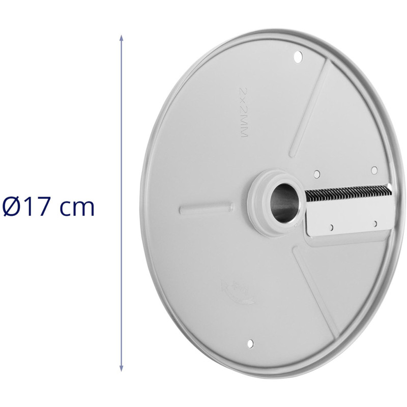 Elektrinis smulkintuvo peilis 2 x 2 mm stulpeliai RCGS 400/600