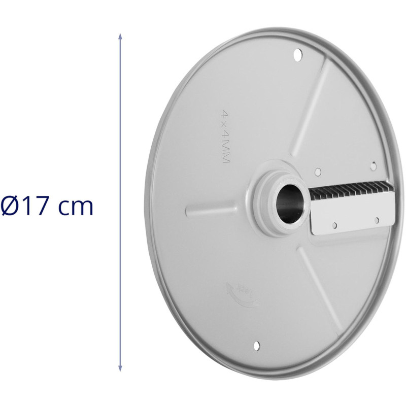 Elektrinio smulkintuvo peilis 4 x 4 mm kolonėlės RCGS 400/600