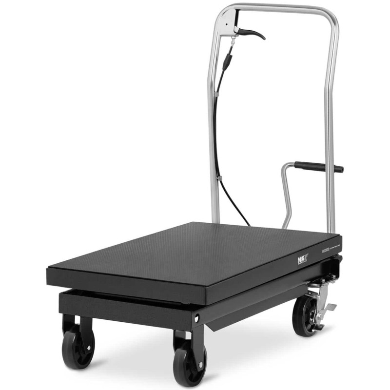 Žirklinis stalinis vežimėlis transportiniam kėlimui 815 x 500 mm 500 kg