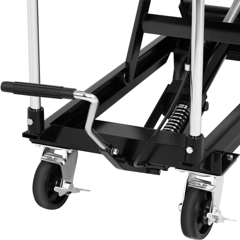 Žirklinis stalinis vežimėlis transportiniam kėlimui 815 x 500 mm 500 kg