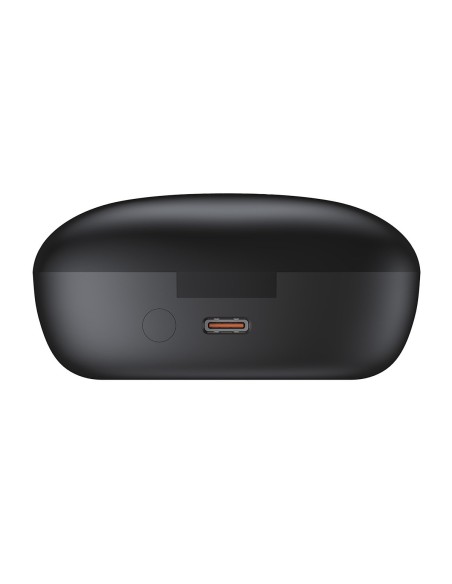 Belaidės į ausis įdedamos ausinės TWS Bluetooth 5.0 vandeniui atsparios Encok W11 juodos spalvos