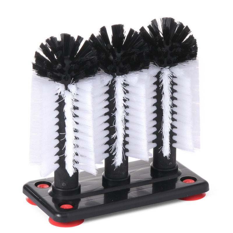 Baro šepečiai stiklinėms ir stiklinėms plauti, aukštis 18cm - Hendi 696002