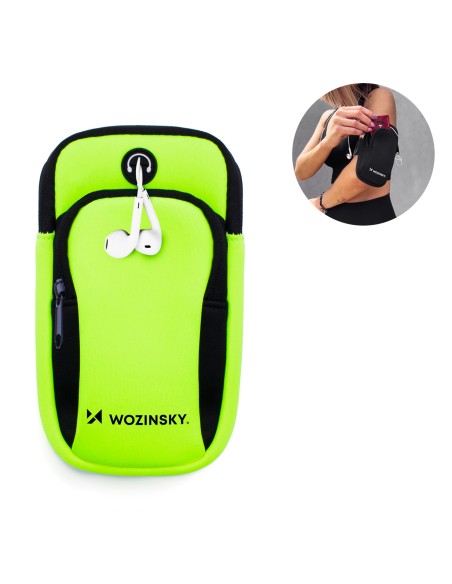 Žalias apyrankė bėgimo telefonui