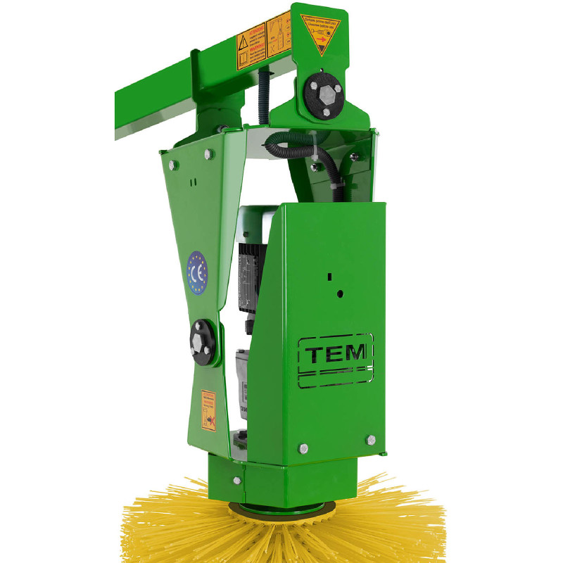 Šepetys galvijams karvėms elektrinis 180 W 30 aps./min