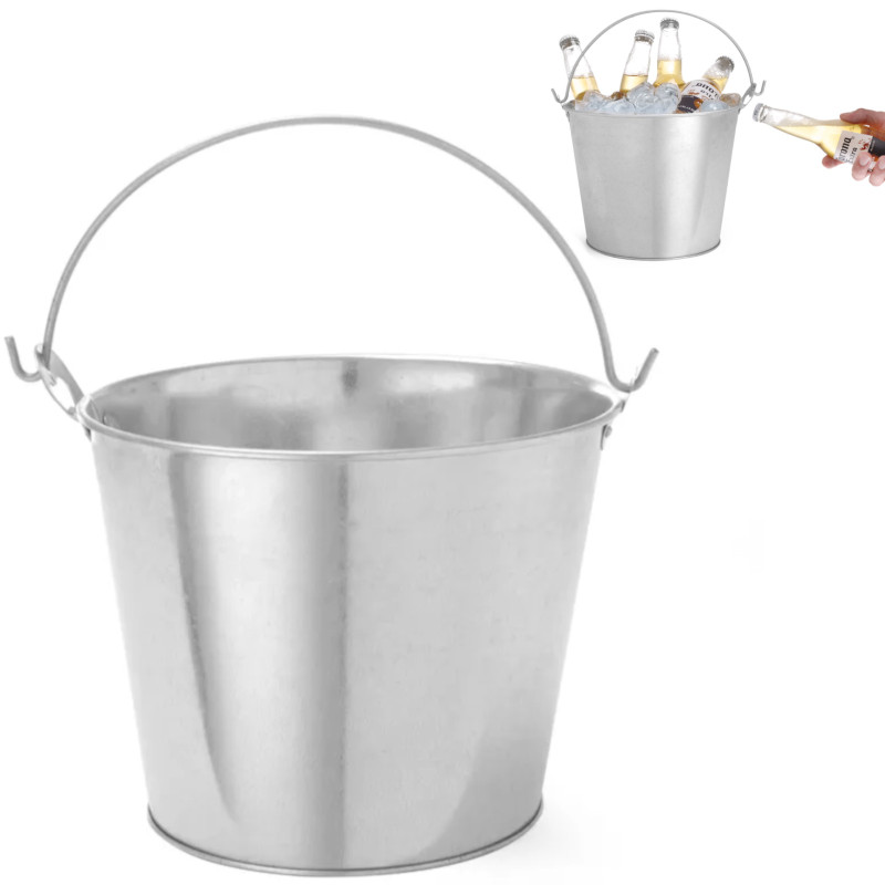 Alaus gėrimų ledo kibiras su butelių atidarytuvu Dia. 230x180 mm – Hendi 516751