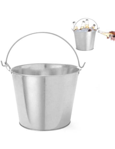 Alaus gėrimų ledo kibiras su butelių atidarytuvu Dia. 230x180 mm – Hendi 516751