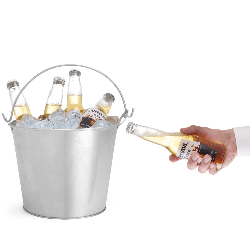 Alaus gėrimų ledo kibiras su butelių atidarytuvu Dia. 230x180 mm – Hendi 516751