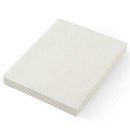 Pergamentinis popierius bulvyčių užkandžiams baltas 500 vnt 250x200 mm - Hendi 678237