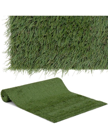 Dirbtinė žolė terasos balkonui minkšta 30 mm 14/10 cm 100 x 500 cm