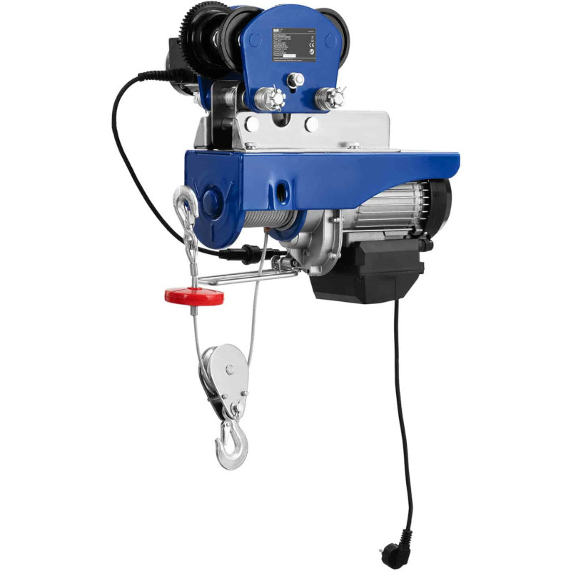Elektrinė gervė su virviniu kranu 1350 W 12 m 400 kg