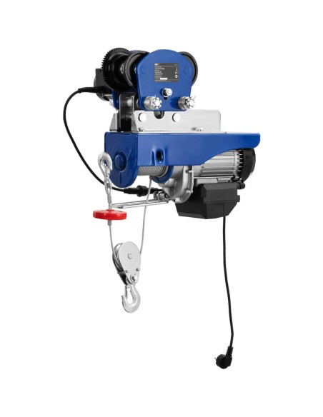 Elektrinė gervė su virviniu kranu 1350 W 12 m 400 kg Elektrinė gervė su virviniu kranu 1350 W 12 m 400 kg