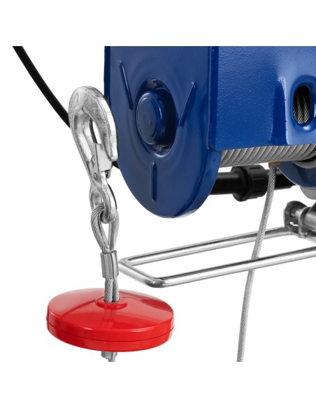 Elektrinė gervė su virviniu kranu 1350 W 12 m 400 kg Elektrinė gervė su virviniu kranu 1350 W 12 m 400 kg
