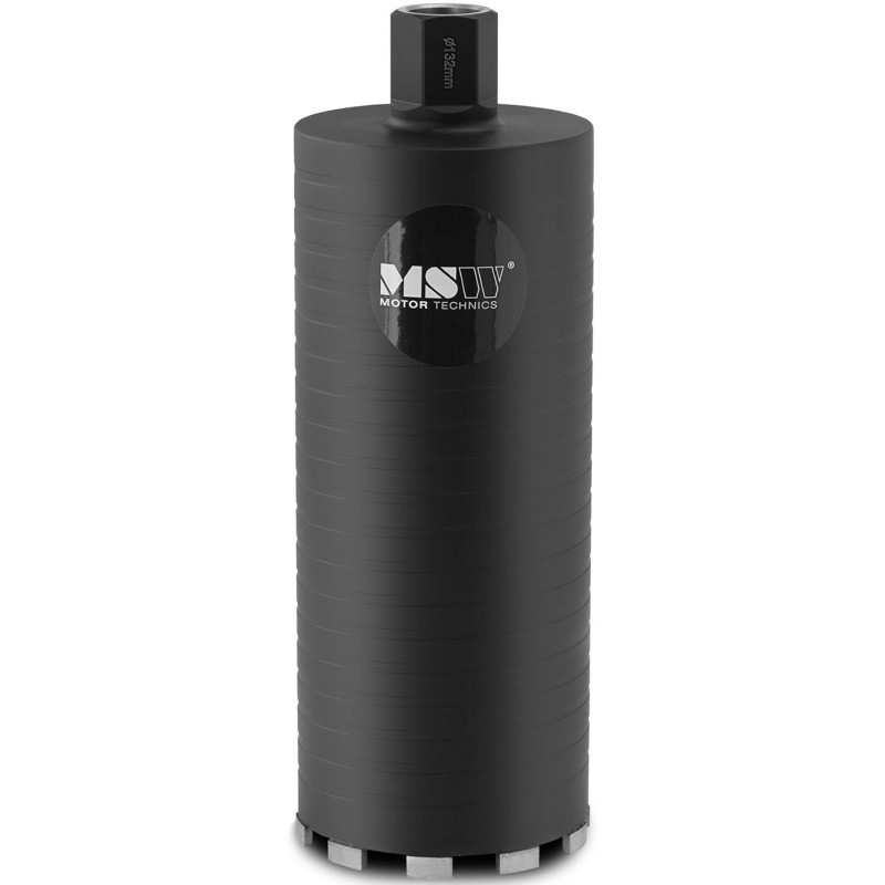 Sauso gręžimo deimantinio šerdies grąžto sk. 132 x 380 mm 95 HRB 1-1/4'' UNC