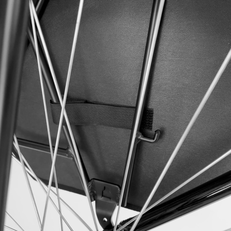 Dviračio dėklas bagažinei 20l juodas