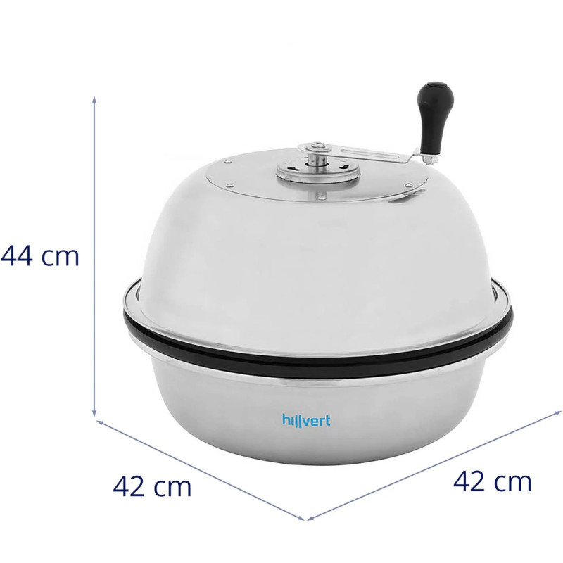 Žoliapjovės rankinis kombainas augalų lapų žiedams sk. 420 mm
