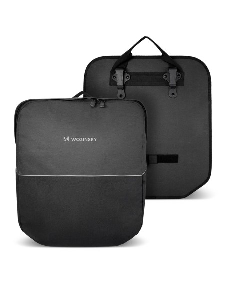 Dviračio dėklas bagažinei 20l juodas