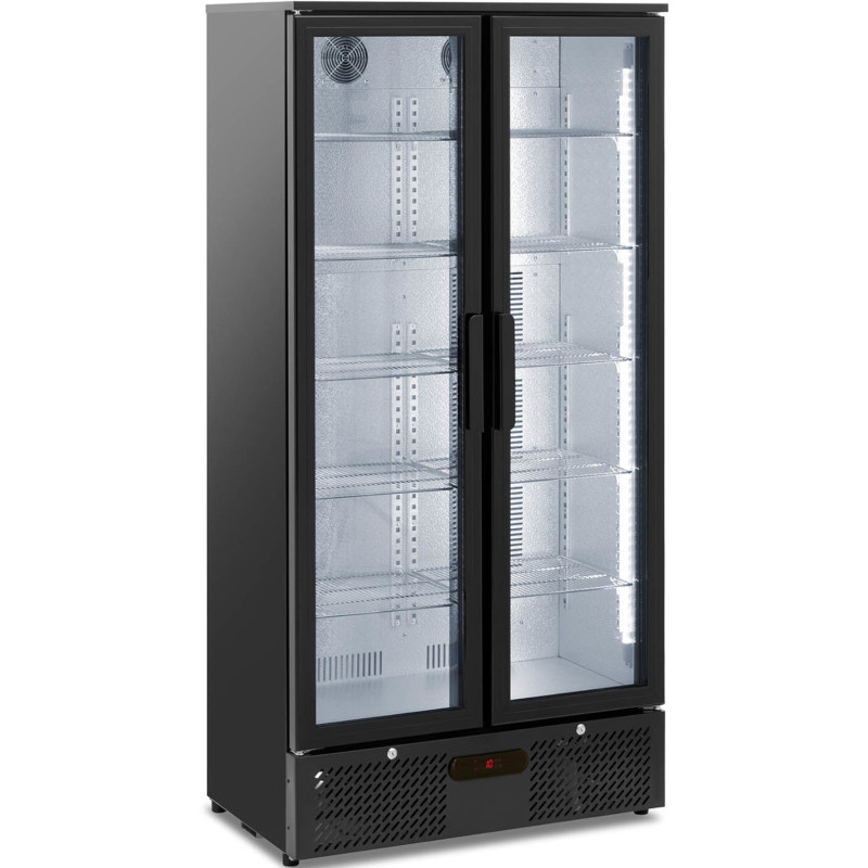 Šaldytuvas baras šaldytuvas gėrimams 2 durų stiklas 458 l 295 W