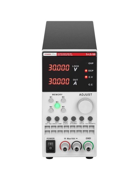 Aptarnavimo laboratorijos maitinimo šaltinis 0-30 V 0-30 A 300 W USB LAN RS232 Aptarnavimo laboratorijos maitinimo šaltinis 0-30 V 0-30 A 300 W USB LAN RS232