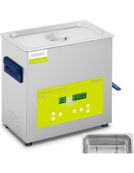Skalbyklė ultragarsinis vonios valytuvas LED 6,5 l 180 W Skalbyklė ultragarsinis vonios valytuvas LED 6,5 l 180 W