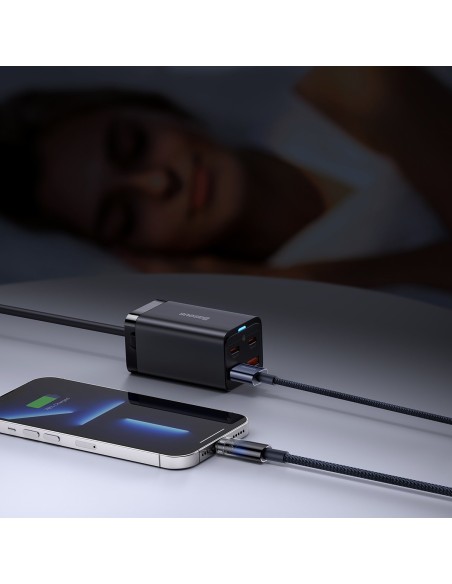 Explorer serijos kabelis USB laidas iPhone Lightning 2.4A 2m mėlynas Explorer serijos kabelis USB laidas iPhone Lightning 2.4A 2m mėlynas