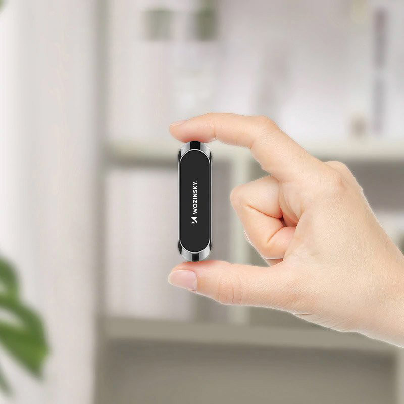 Juodas magnetinis telefono laikiklis prietaisų...